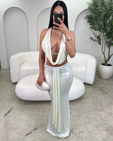 Got Me Glistening Maxi Set
