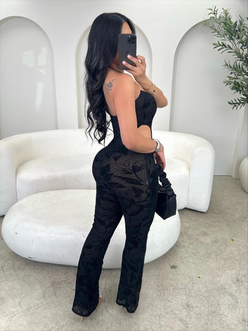 Blackout Mesh Jumpsuit