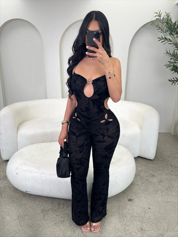 Blackout Mesh Jumpsuit