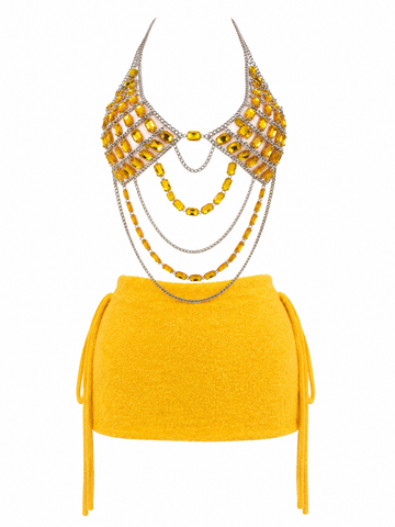 Beaded Vacation Sets (Skirt + Beaded Top)