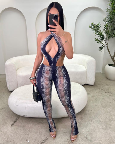 Fierce & Bad Cutout Jumpsuit