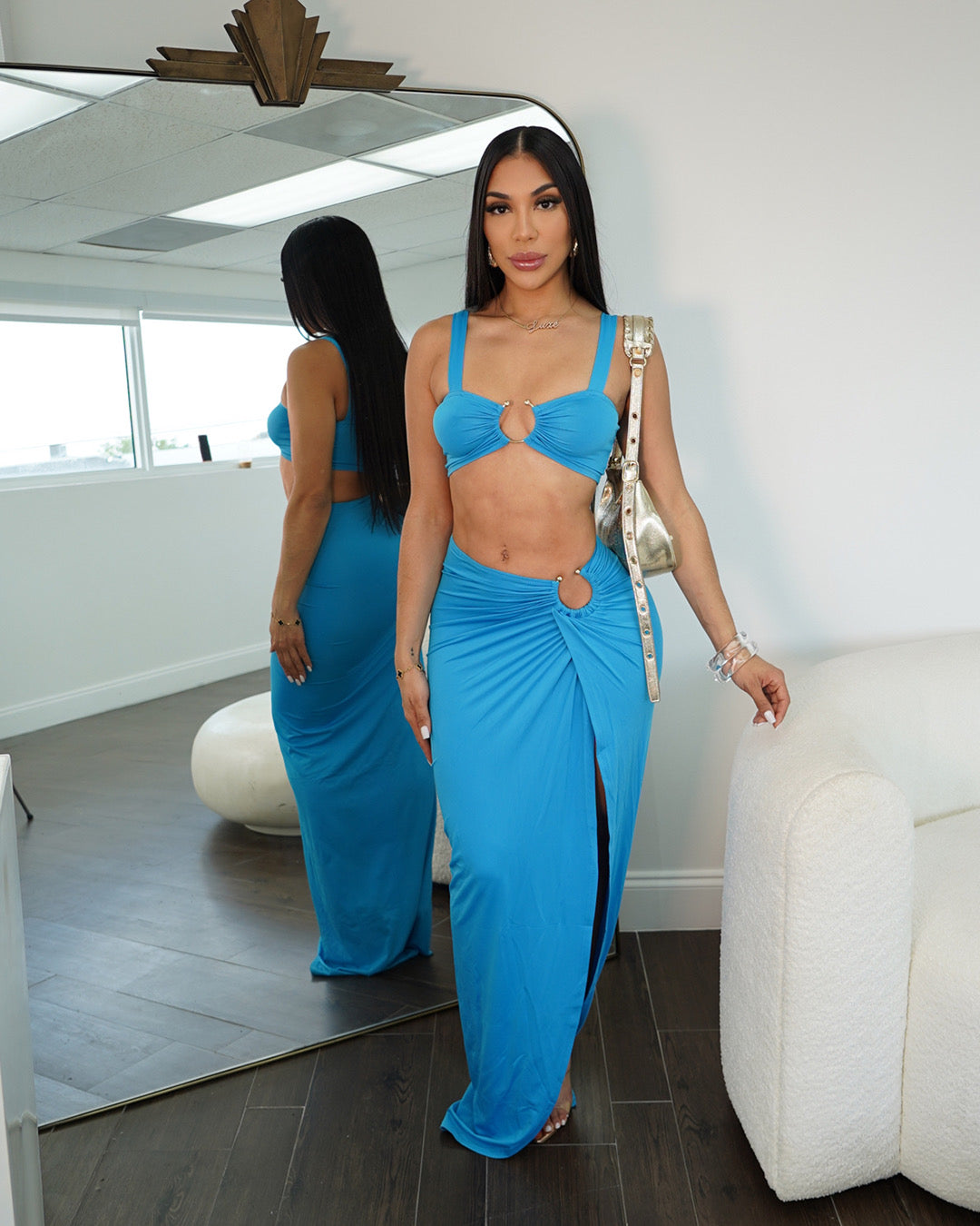 Turquoise Waters Maxi Set