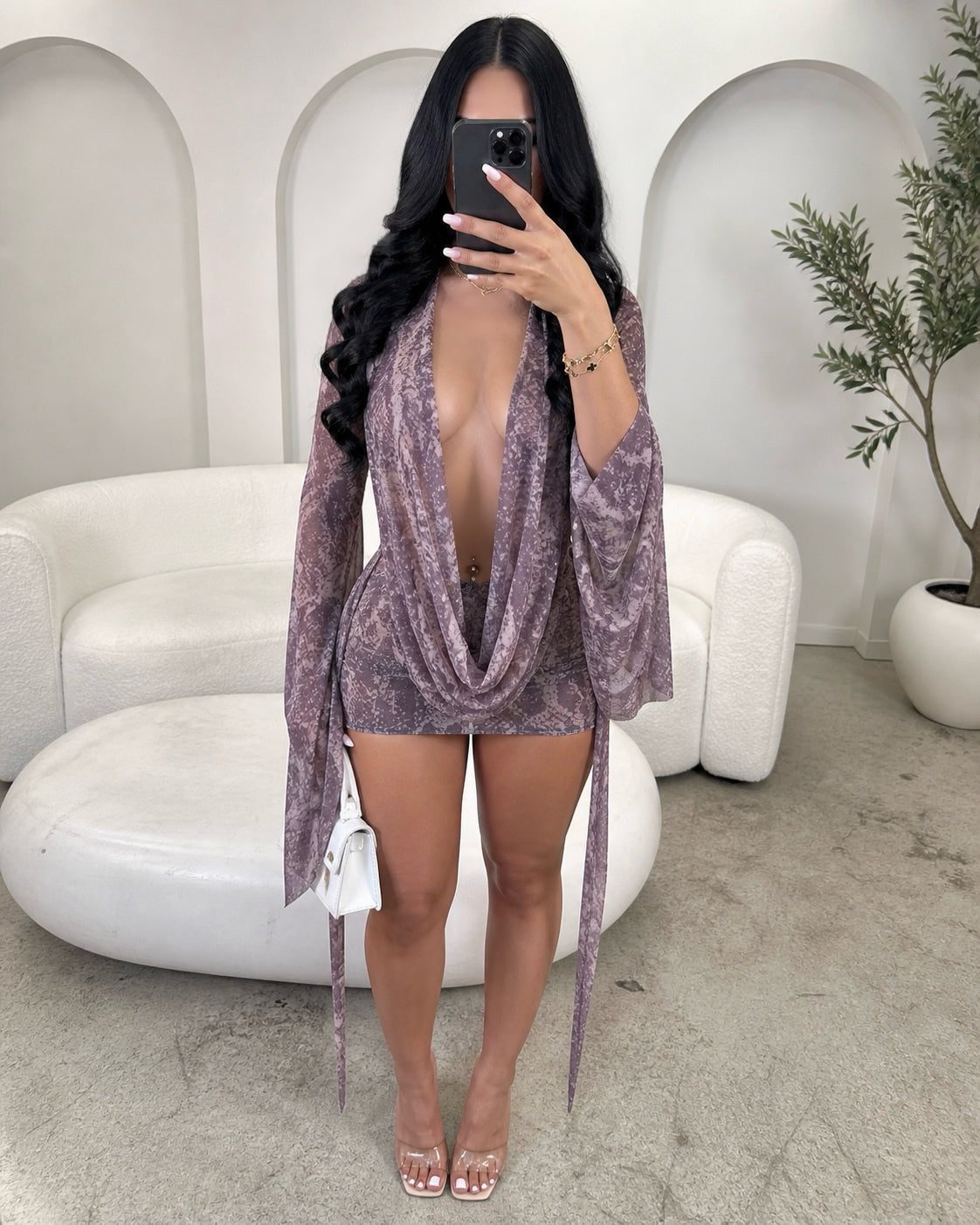 Sheer Love Mesh Mini (Print)