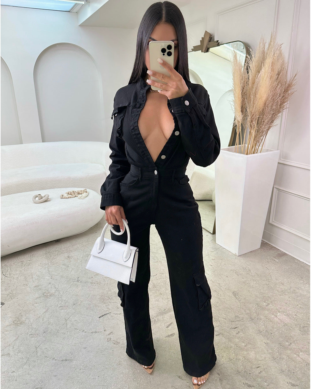 Brittany Cargo Jumpsuit