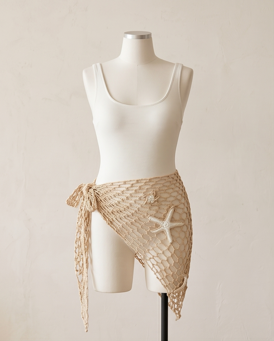 Starfish Crochet Wrap