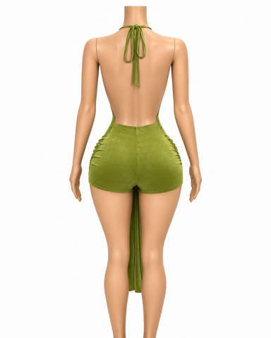 Solana Tie Front Romper