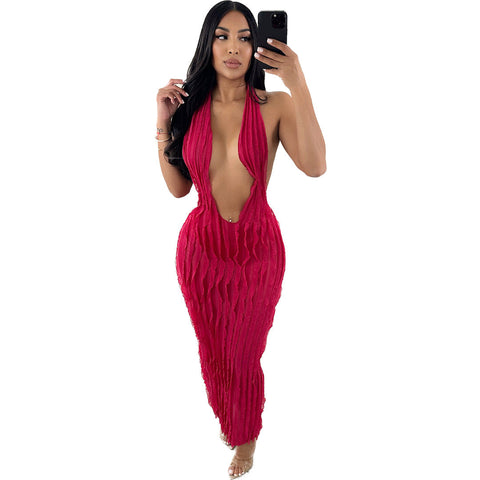 Out of your league Maxi (Dark Pink)