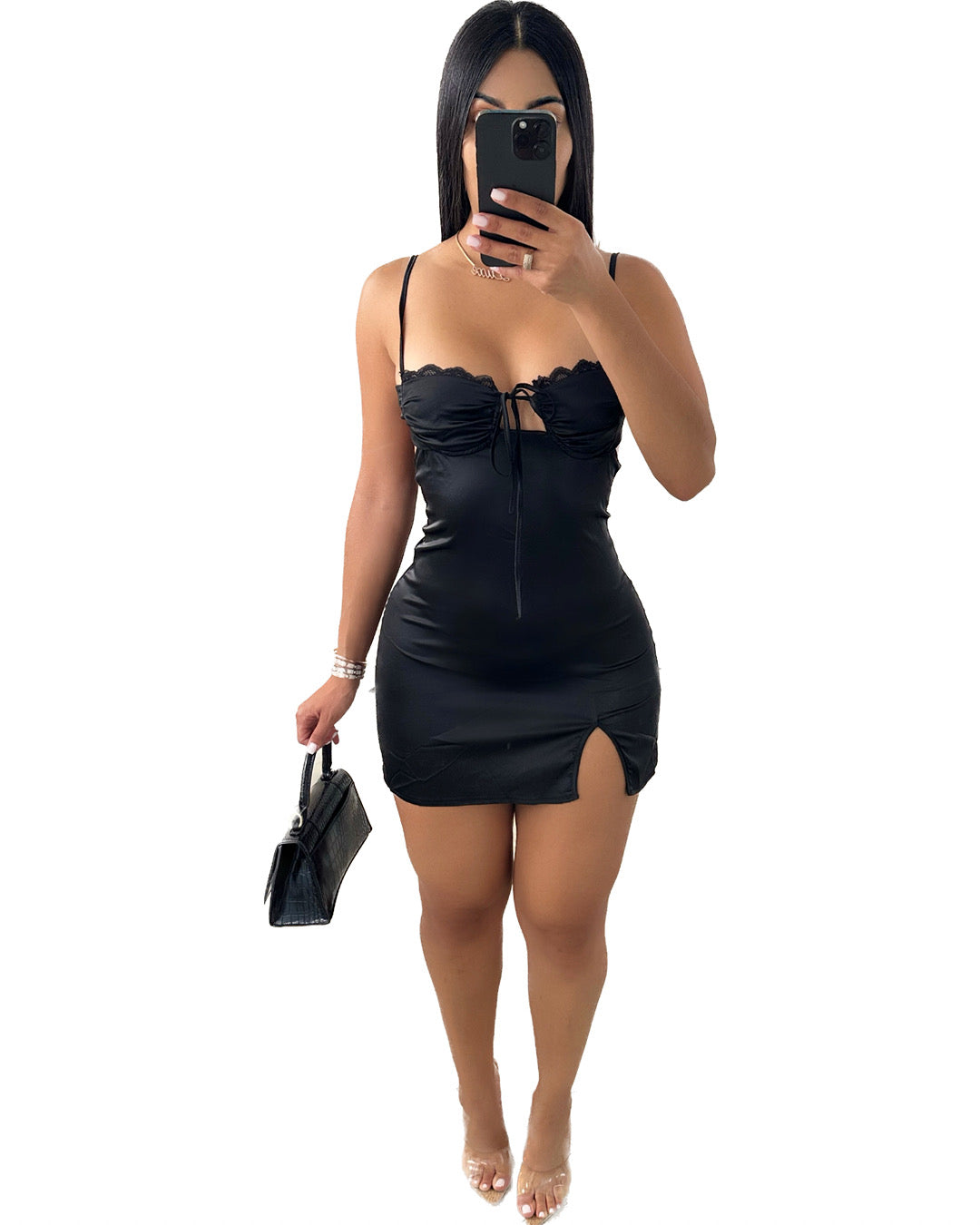 Satin Love Minidress