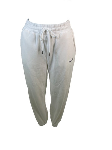 White Tie Up Joggers