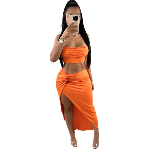 Sunsets In Miami Skirt Set